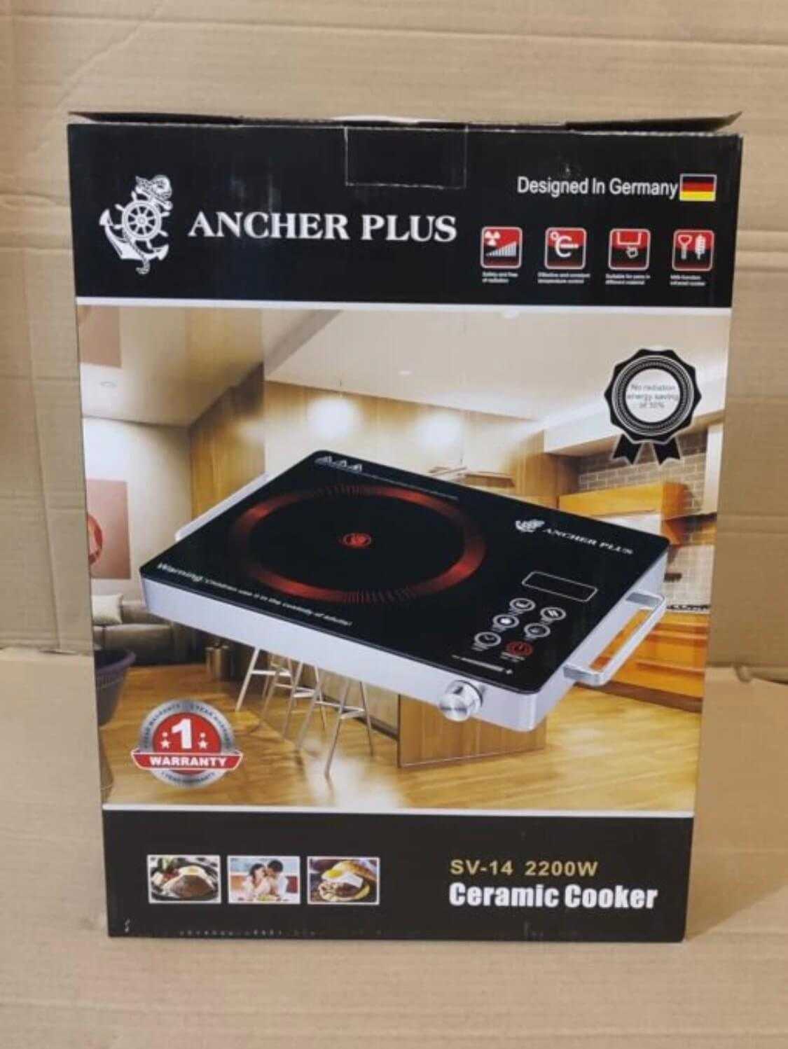 ancher plus Electric digital hot plate infrared cooker