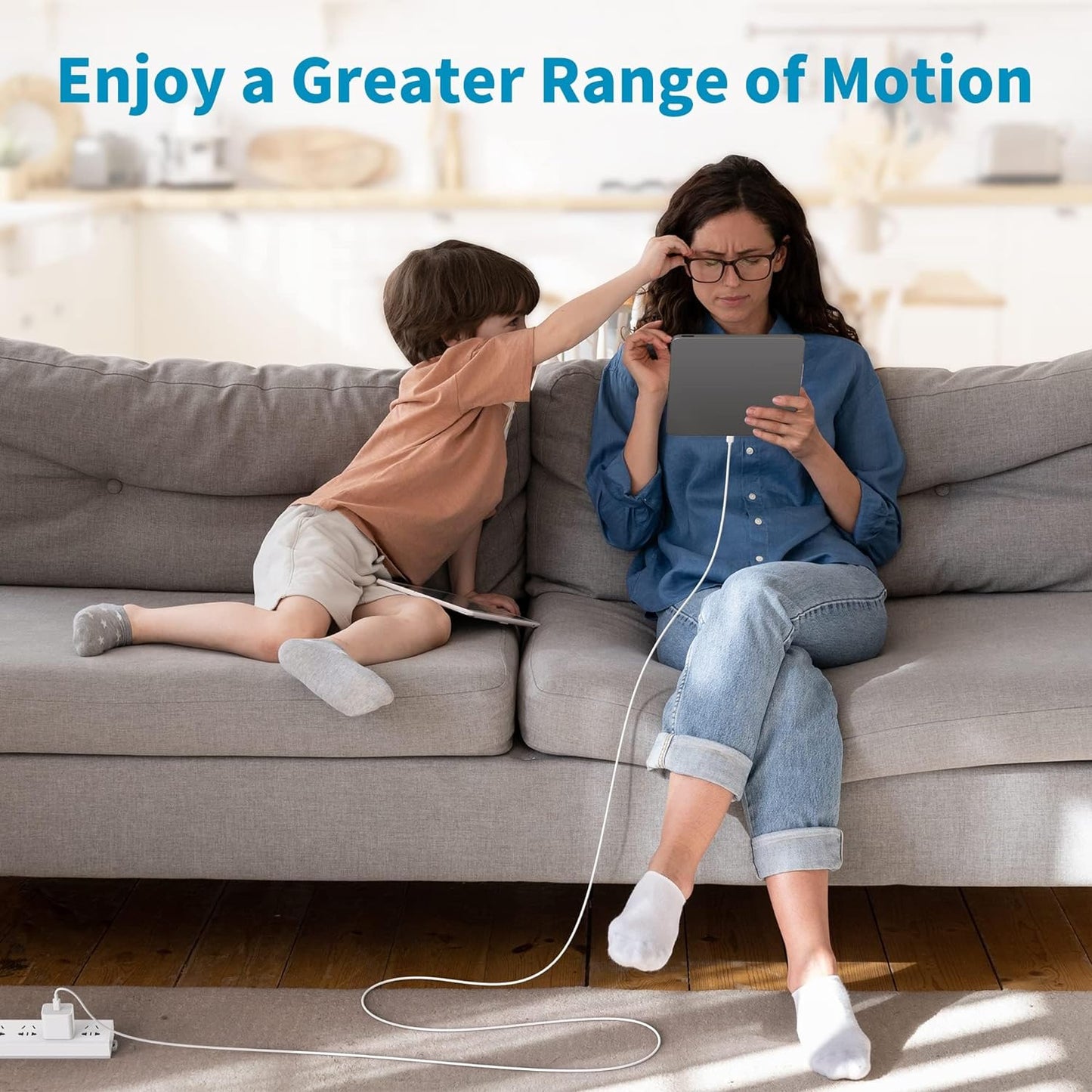 USB-C to USB-C Fast Charging Cable – Compatible with Apple Chargers | High-Speed Power Cord
