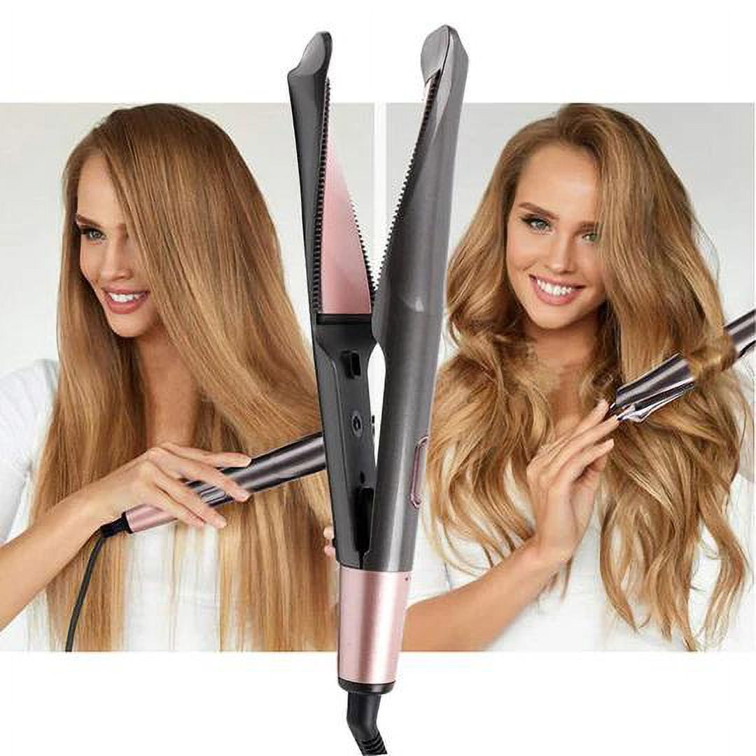 2 in 1 hair Twist Straightener Curling Iron