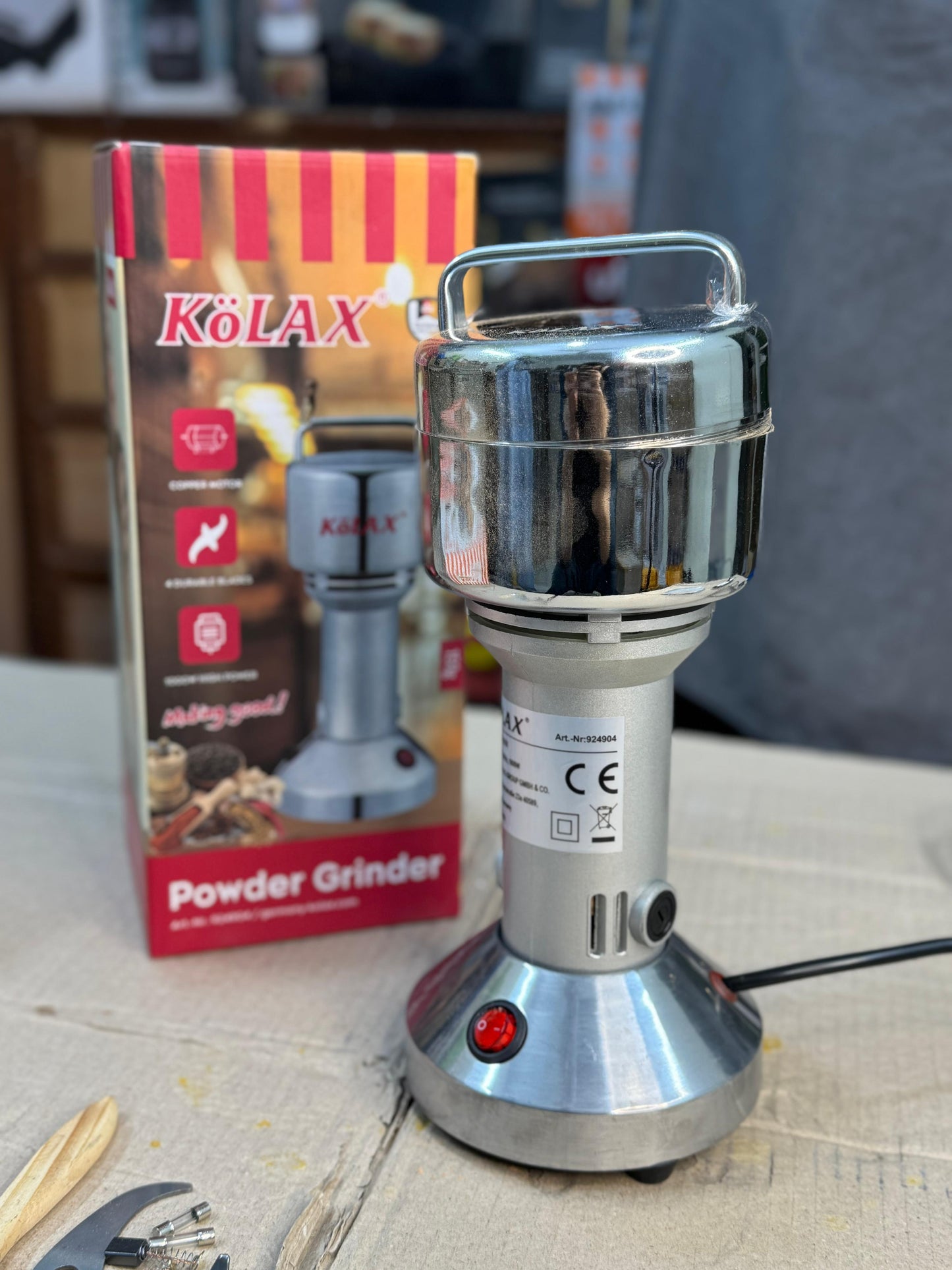 KOLAX Commercial Spices grinder 150g (masala grinder )