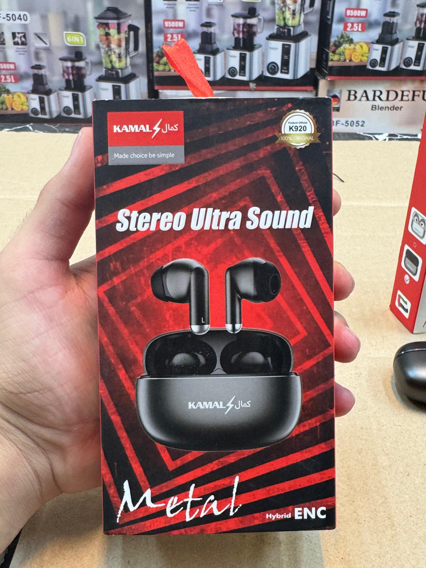 Dubai imported metallic Earbuds pro