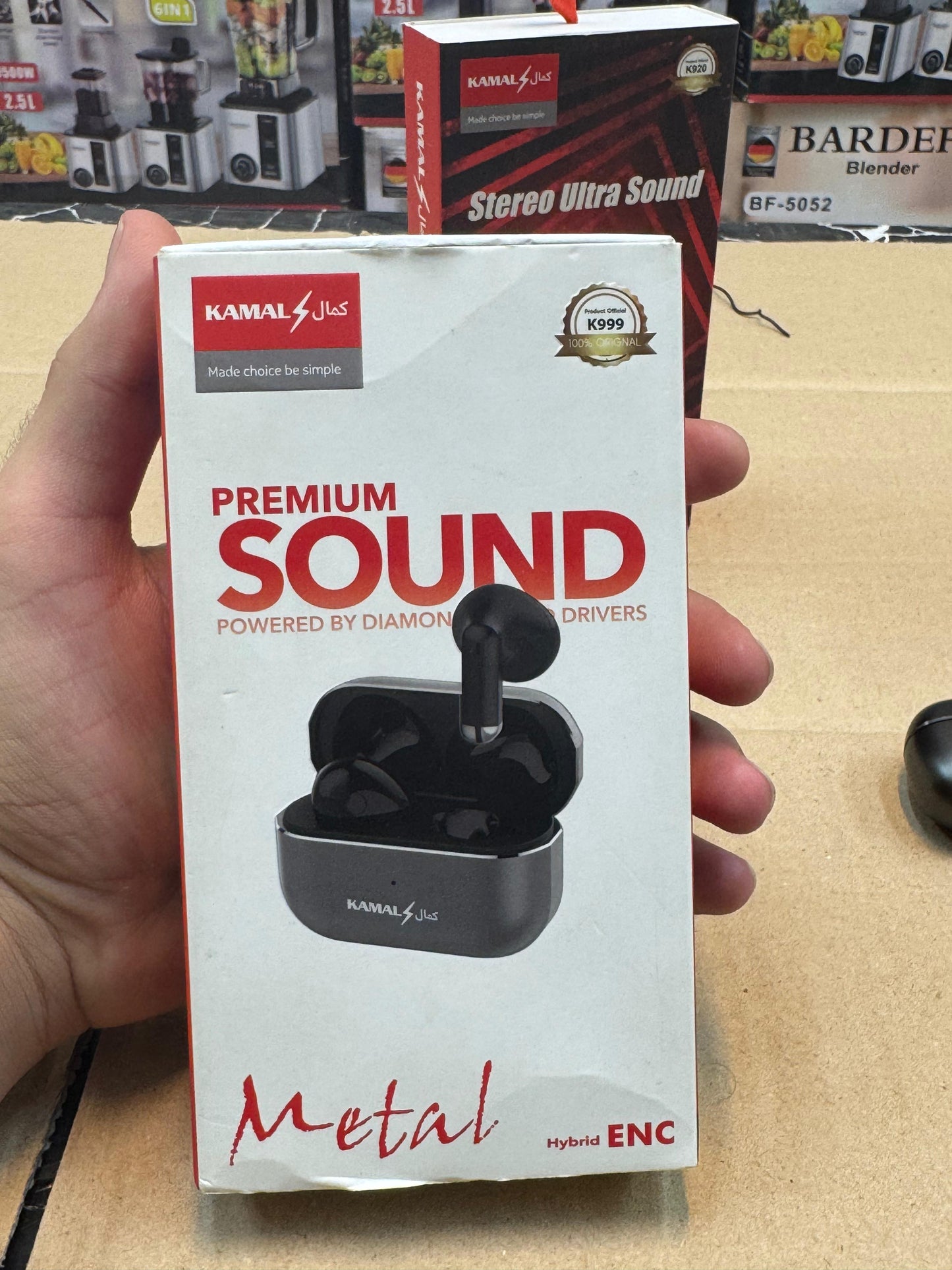 Dubai imported metallic Earbuds pro