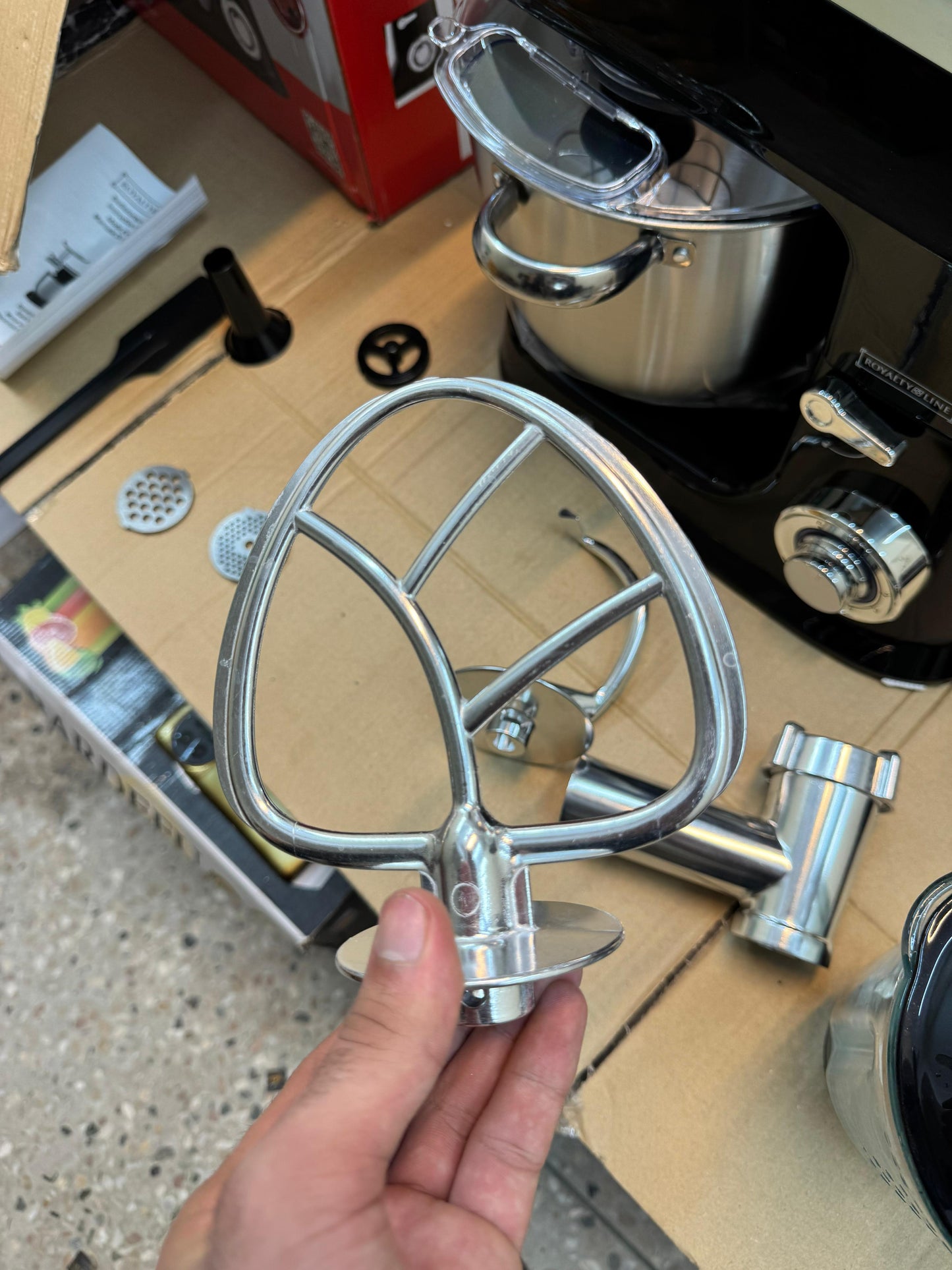 Royalty line Germany 7.5L kitchen master 2100 watt stand mixer