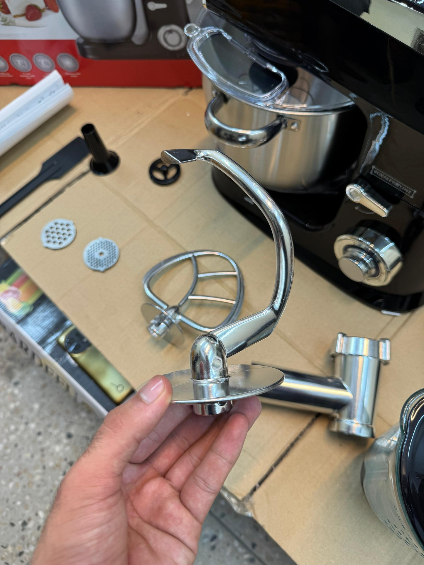 Royalty line Germany 7.5L kitchen master 2100 watt stand mixer