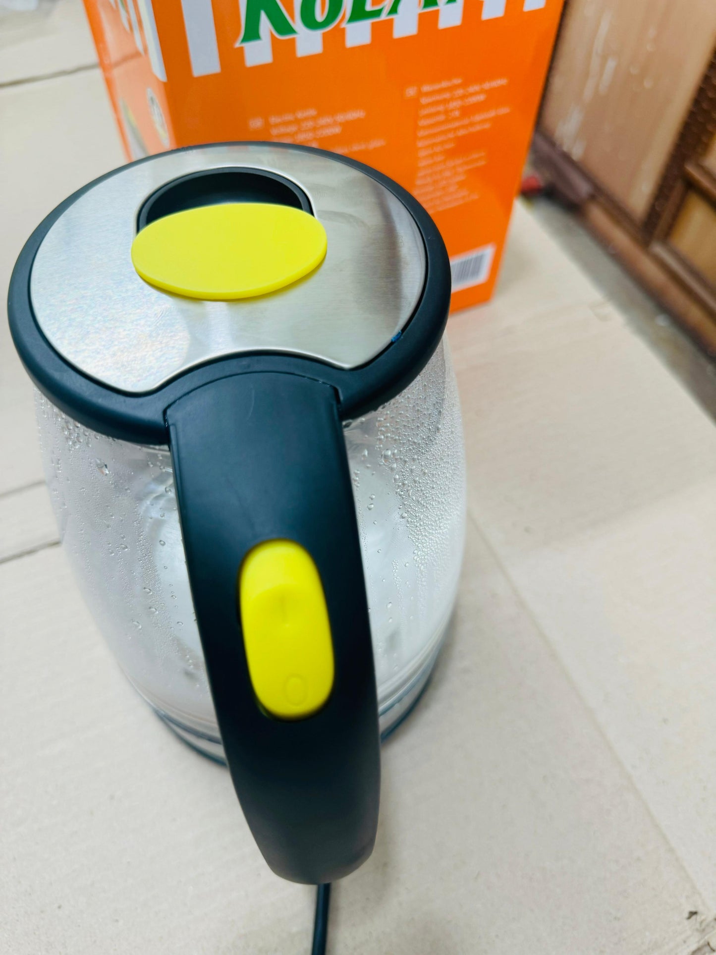Kolax Germany 1.7L Glass Kettle