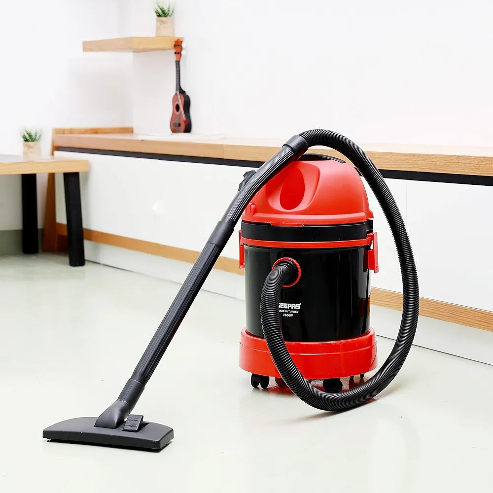 Geepas Dry & Wet Vacuum Cleaner 20L Capacity 2800W GVC 19026