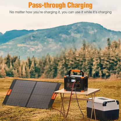 GRECELL 1000W Portable Power Station – 882Wh Solar Generator with AC/DC/USB Ports, Backup Lithium Battery for Camping, Outdoors, Emergency, CPAP, RV