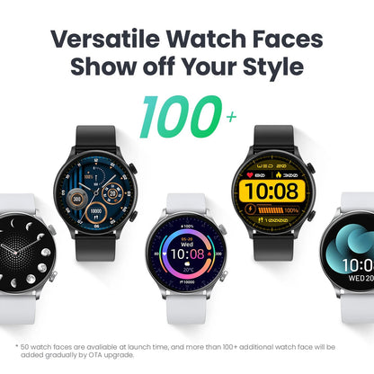 Smart Watch with Bluetooth Calling – 1.43" AMOLED Display, Health Tracker, IP68 Waterproof Fitness & Sport Smartwatch for Android & iOS