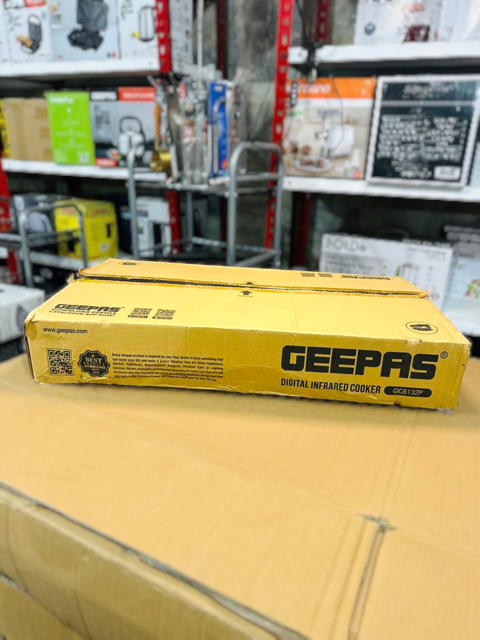 Geepas Double Burner Hot Plate built-in -6132