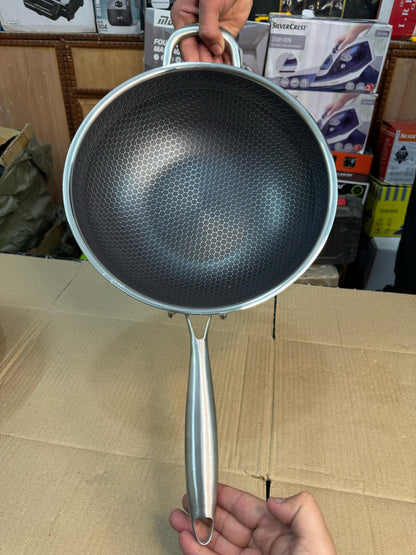 36cm Germany lesser honeycomb fry pan & handi