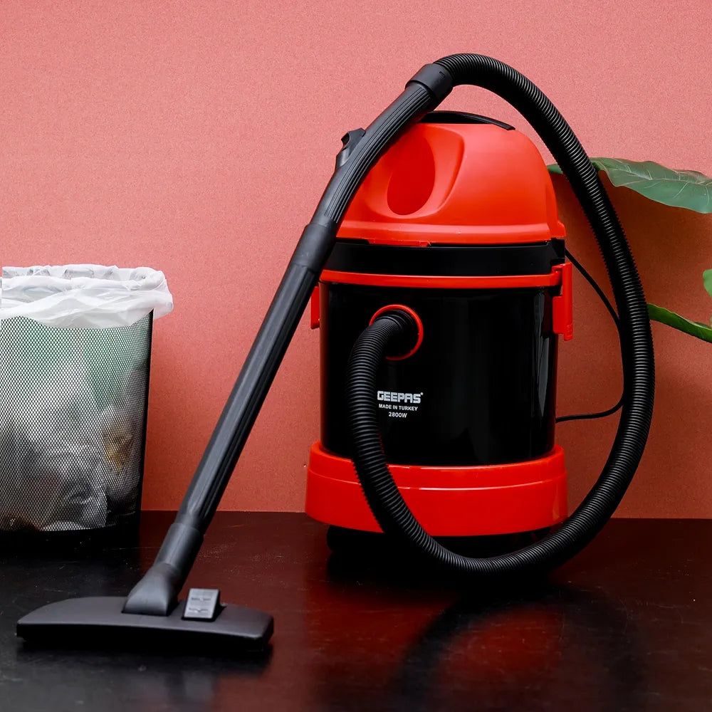 Geepas  Dry & Wet Vacuum Cleaner 20L Capacity 2800W GVC 19026