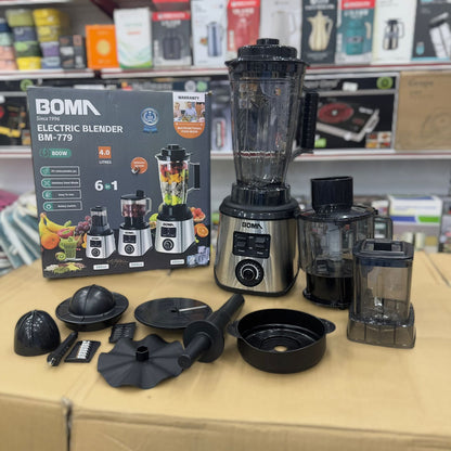 Boma 6 in 1 Electric Blender Set